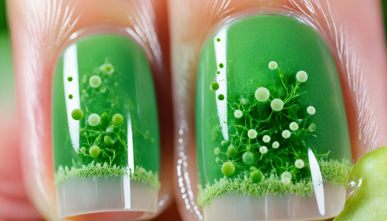 zieloną bakteria na paznokciu jak leczyć